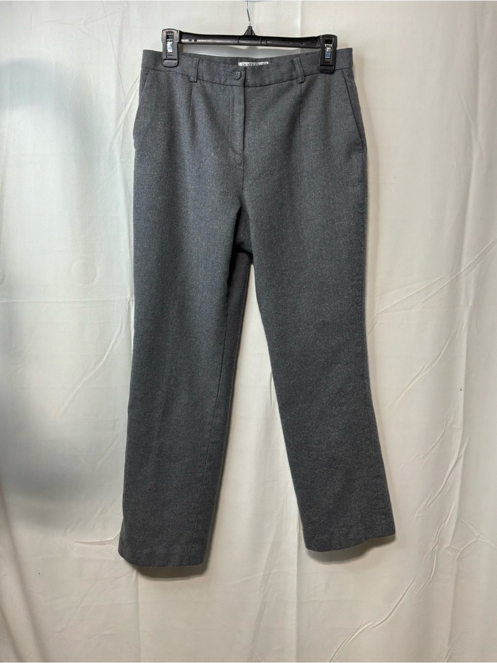 Pendleton woman Straight Dress Pants in Charcoal Gray
